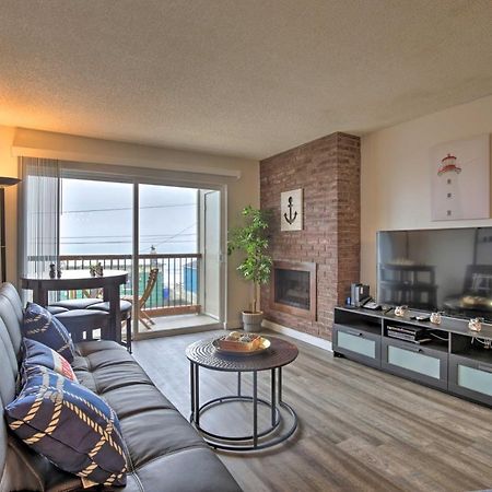 Seas The Day Lincoln City Condo Steps From Beach Extérieur photo